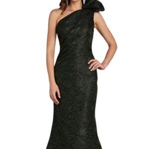 Feriani Couture dark Olive Green Dress Size 8 with tags